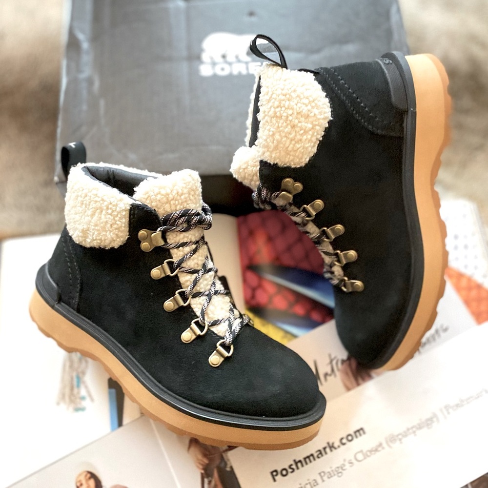 Sorel Hi-Line Cozy Lace-Up Hiking Boot